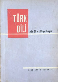 Kolektif — Türk Dili - Aylık Fikir ve Edebiyat Dergisi Cilt:18 Sayı 199-204