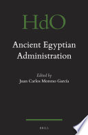 Juan Carlos Moreno García — Ancient Egyptian Administration