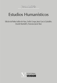 Andrs, Juan; — Estudios humansticos