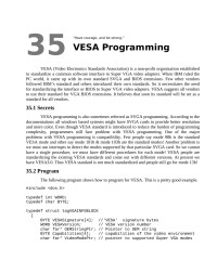 R. Rajesh Jeba Anbiah — A to Z of C :: 35. VESA Programming