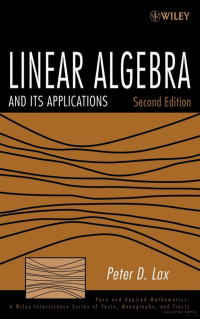 Peter D. Lox — Linear algebra and its applications