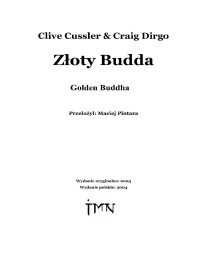 Clive Cussler — 01. Clive Cussler - Złoty Budda.rtf