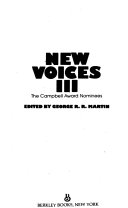 George R. R. Martin — New Voices III