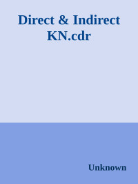 Unknown — Direct & Indirect KN.cdr