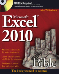 John Walkenbach — Excel 2010 Bible