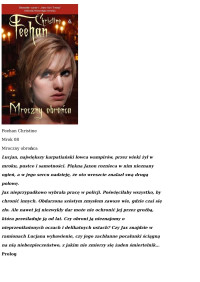 Mroczny obrońca — Christine Feehan - Mrok 08