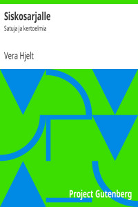 Vera Hjelt — Siskosarjalle