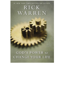 Rick Warren; — God's Power to Change Your Life