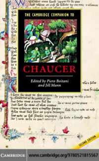 Piero Boitani [Boitani, Piero] — The Cambridge Companion to Chaucer (Cambridge Companions to Literature)
