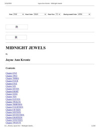 Jayne Ann Krentz — Midnight Jewels