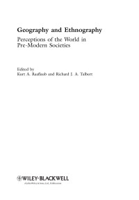 Raaflaub, Kurt A.; Talbert, Richard J. A.; — Geography and Ethnography