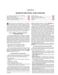 Unknown — A52 Radiant Heating and Cooling