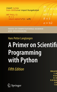 Hans Petter Langtangen — A Primer on Scientific Programming with Python