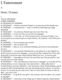 Henry Monnier [Monnier, Henry] — L'Enterrement