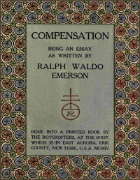 Ralph Waldo Emerson — Compensation