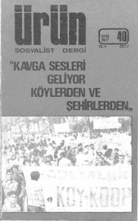 Türkiye Komünist Partisi — Ürün Sayı: 40 [Ekim 1977]