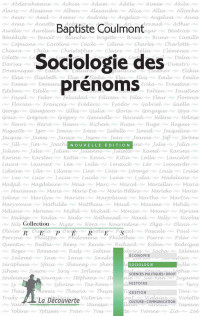 Baptiste Coulmont — Sociologie des prénoms