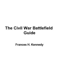 Frances H. Kennedy — The Civil War Battlefield Guide