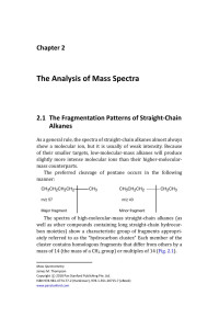 James M. Thompson — Mass Spectrometry