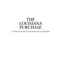 Desconocido — Encyclopedia of Louisiana Purchase