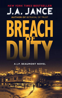 JA Jance — Breach of Duty