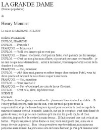 Henry Monnier [Monnier, Henry] — La Grande Dame