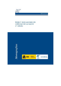 Antonio Iñesta García — WEBS Y BUSCADORES EN CIENCIAS DE LA SALUD. 2.ª EDICIÓN