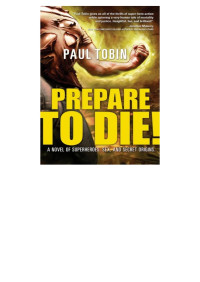 Paul Tobin — Prepare to Die!