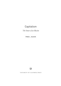 Block, Fred L. — Capitalism