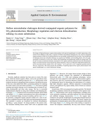 Panjie Li — Hollow microtubular chalcogen derived conjugated organic polymers for CO2 photoreduction: Morphology regulation and electron delocalization refining via atom substitution