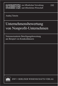 Andrej Teterin — Unternehmensbewertung von Nonprofit-Unternehmen