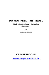 Ryan Cartwright — Do not feed the troll!