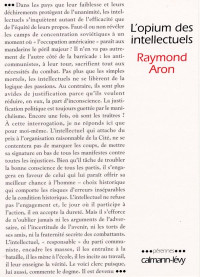 Raymond Aron [Aron, Raymond] — L'Opium des intellectuels