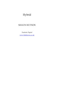 Shaun Hutson — Hybrid