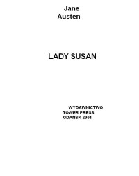 Austen Jane — Lady Susan