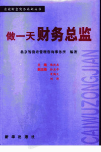 张洪兵主编；北京智浪奇管理咨询事务所编著 — 做一天财务总监