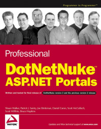 Shaun Walker et al. — Professional DotNetNuke ASP.NET Portals