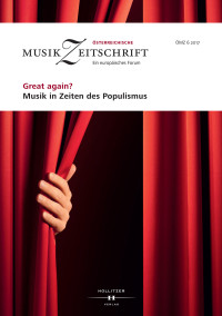 Europäische Musikforschungsvereinigung — Great again? Musik in Zeiten des Populismus