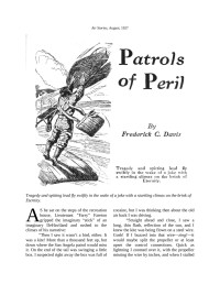 Monte Herridge — Patrols of Peril by Frederick C