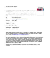 James F. Gruden, MD & David P. Naidich, MD, FACR, FCCP & Stephen C. Machnicki, MD, FCCP & Stuart L. Cohen, MD & Francis Girvin, MD & Suhail Raoof, MD, Master FCCP — How I Do It: An Algorithmic Approach to the Interpretation of Diffuse Lung Disease on Chest CT Imaging