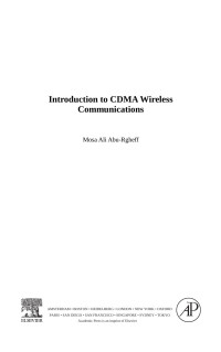 Desconocido — Introduction to CDMA Wireless Communications M Abu Rgheff Elsevier 2007