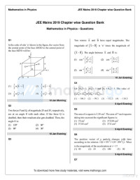 Mathongo — Mathongo jee main physics Chapterwise 2019