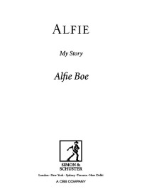 Boe, Alfie — Alfie · My Story