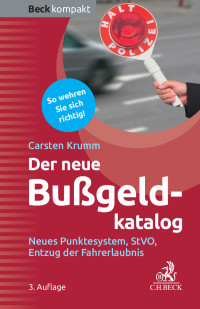 Krumm, Carsten — Der neue Bußgeldkatalog