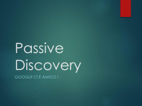 Luca — Passive Discovery