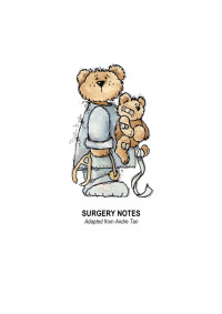 Anonymous — SURGERY NOTES