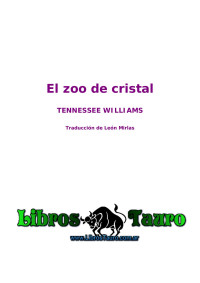 Unknown — Williams, Tennessee - El zoo de cristal