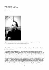 Antonio Petrucci — Dugin Alexander