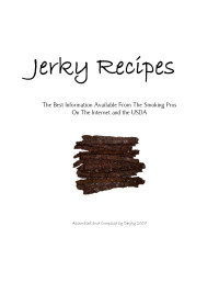 Debra Jacobs — Jerky Recipes