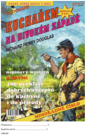 Neznámy autor — Extra číslo - Douglas, R. H. - Kuchařem na Divokém západě